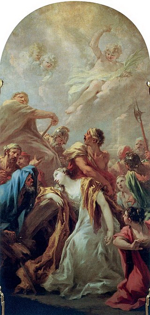 Martirio di Santa Caterina, pala per la Basilica del Santo, Padova